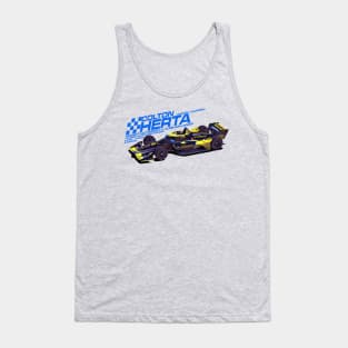 Colton Herta 2022 (blue) Tank Top